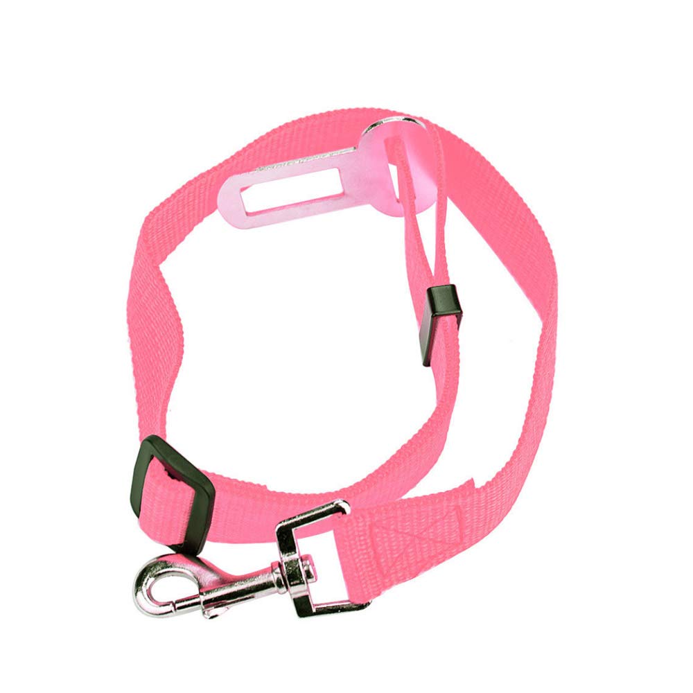 Ceinture De Sécurité Pour Chien Voiture - Laisse Réglable 45-75 Cm - Attache Harnais - Couleur Jaune - Pour Voyager En Sécurité Avec Son Animal - 9