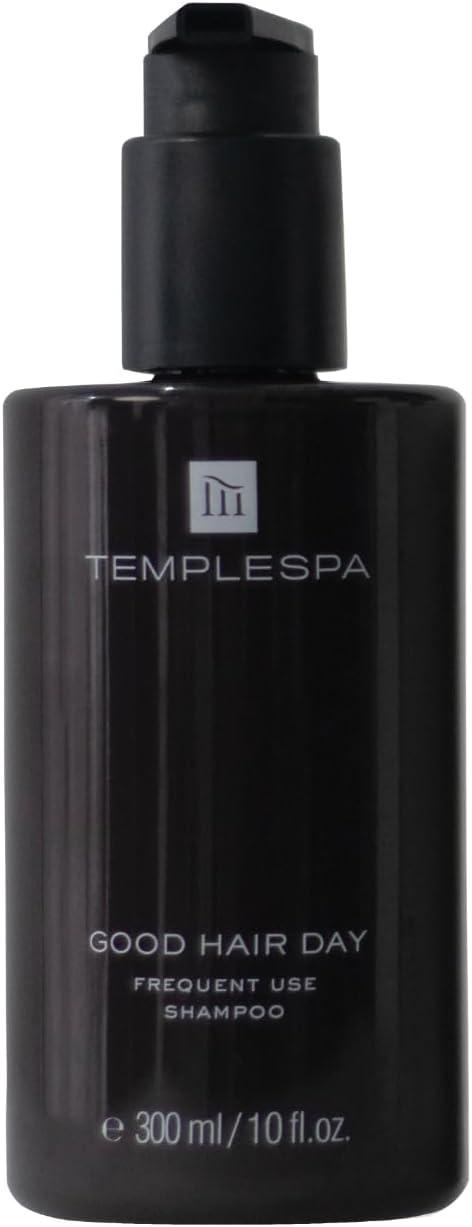TEMPLESPA | Good Hair Day | Luxury Hair Shampoo for Smooth and Healthy Looking Hair Natural Ingredients, Free from Parabens, Phthalates and Sulphates, Cruelty-Free, Vegan 10 fl.oz.