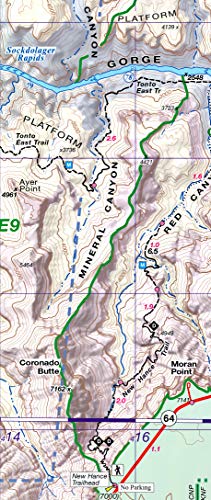 Grand Canyon Trail Map 7th Edition - Image 12