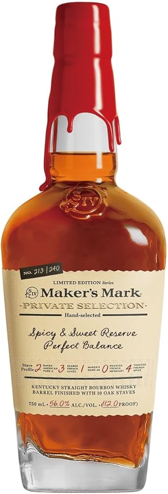 ★Maker's Mark プライベートセレクション 750ml 新品 Amazon.co.jp: 【Amazon.co.jp限定】クラフトウイスキー メーカーズ
