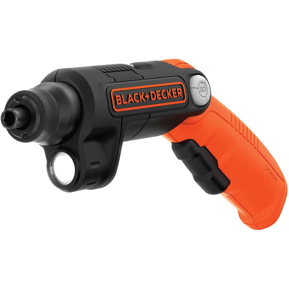 Black+Decker Orange Bdcsfl20c-Gb Black & Decker Bdcsfl20c 3.6V Cordless Pivot Screwdriver 1 X 1.5Ah Integrated Li-Ion, 3.6 V,