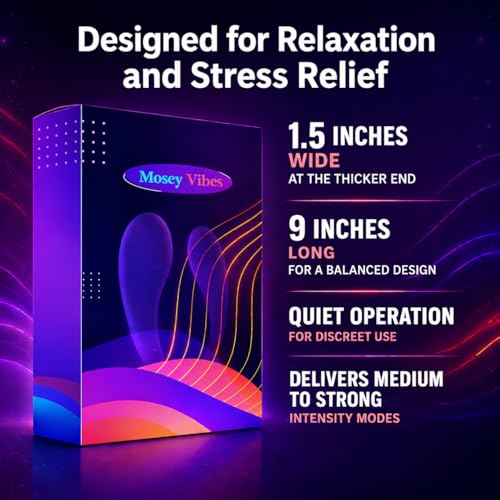 Image of mosey Couple Massager App-Controlled | Medical Grade Silicone | 6 Speeds Variations | Waterproof