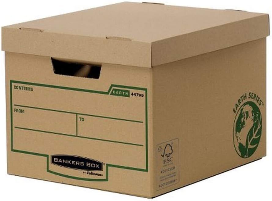 Bankers Box Earth Series Heavy Duty Box - Pack of 10