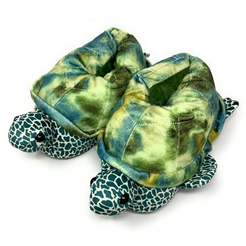 Image of Kids Animal Slippers, Soft Fuzzy Cozy House Shoes