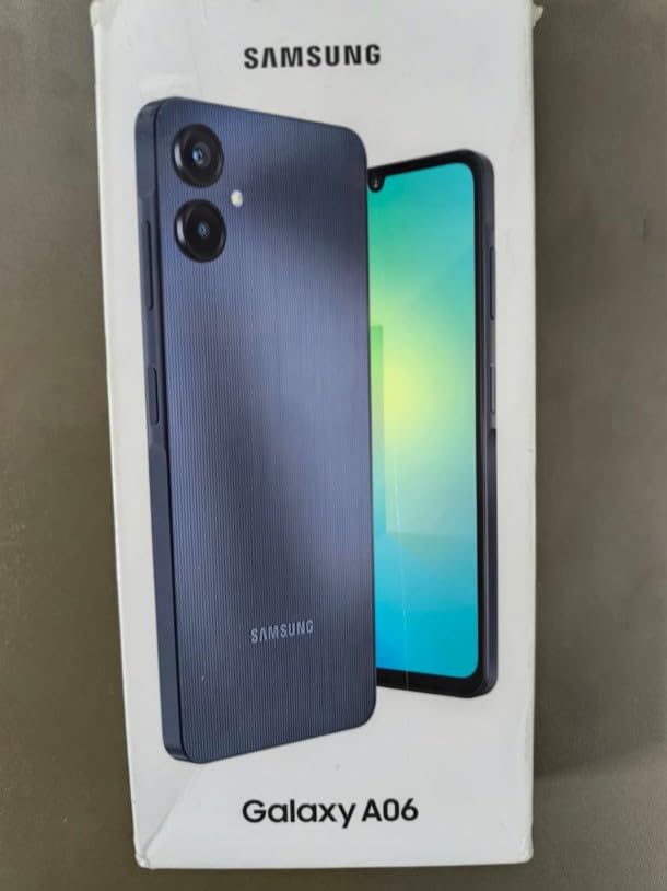 SAMSUNG Galaxy A06 Dual SIM Black 4GB RAM 128GB - Mildde East Version