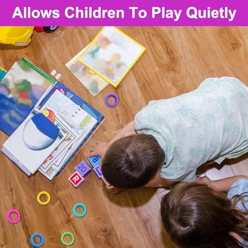 12 Pack Sensory Rings Kids Fidget Ring,Fidget Rings,Anxiety & Stress Relief Finger Toys For Kids Focus & Sensory Stimulation Quiet Fidgets Against Anxiety in the Classroom 12 Pack Sensory Rings Kids Fidget Ring,Fidget Rings,Anxiety & Stress Relief Finger Toys For Kids Focus & Sensory Stimulation Quiet Fidgets Against Anxiety in the Classroom