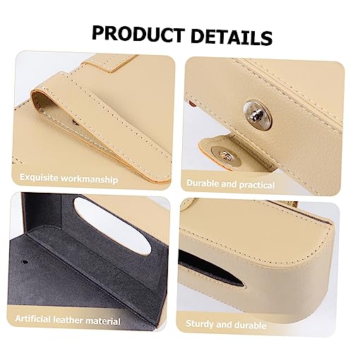 SUPVOX Caixa De Tecido Coletor De Sol Para Tecido De Carro Para Carro Toalha De Papel Automática Vis