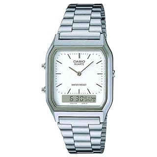 Casio AQ-230A-7DMQ: Relógio Masculino Digital Prata