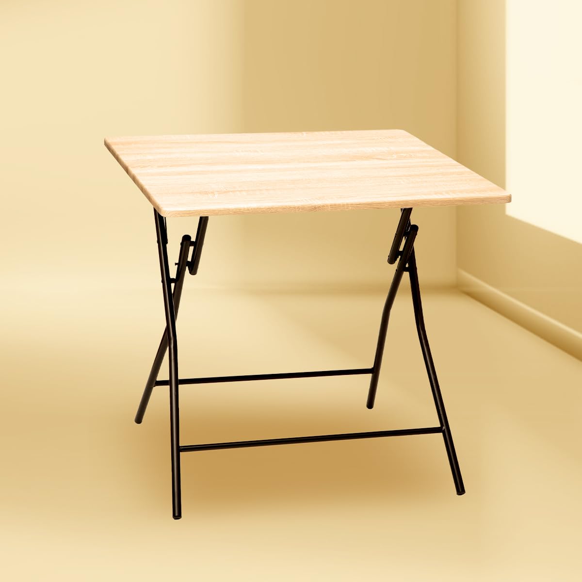 5five - Table Pliante 4 Places Effet Bois