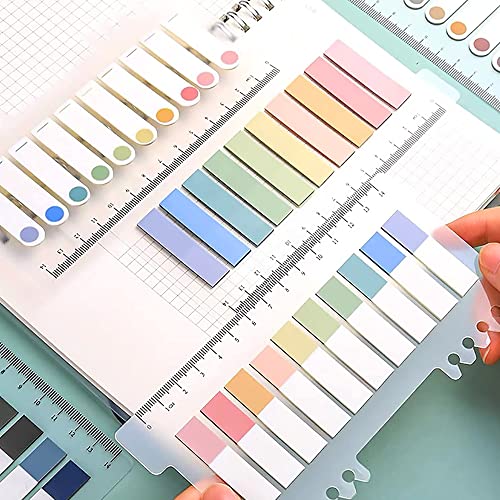660 Stück Datei Index Tabs, Index-registerkarten Selbstklebend Haftnotizen Haftmarker Sticky Notes Flaggen Bunt Seiten Marker Bücher Seiten Wasserdicht Beschreibbare Plastik Lesezeichen