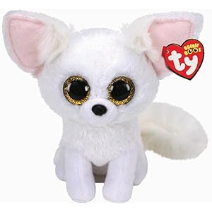 Ty UK Ltd 2005069 Phoenix Fox – Beanie Boos Stuffed Animal, Multicoloured, 15cm
