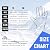HANDLANDY 2 Pairs Waterproof Work Gloves for Cold Weather, Insulated Winter Freezer Work Gloves with Grip for Men Women (Blue, Large)