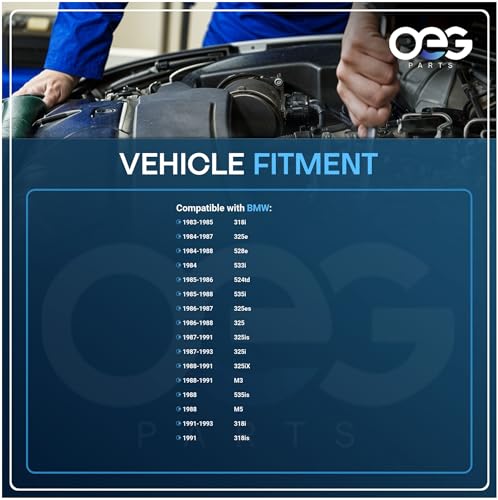 Image of OEG Parts New Front Windshield Wiper Motor Compatible with BMW 318i 1983-1993, 533i 1984, 325e 1984-1987, 528e 1984-88, 524td 1985-1986, 535i 1985-1988 43-1057 61611373385 61-61-1-386-155 61611386156
