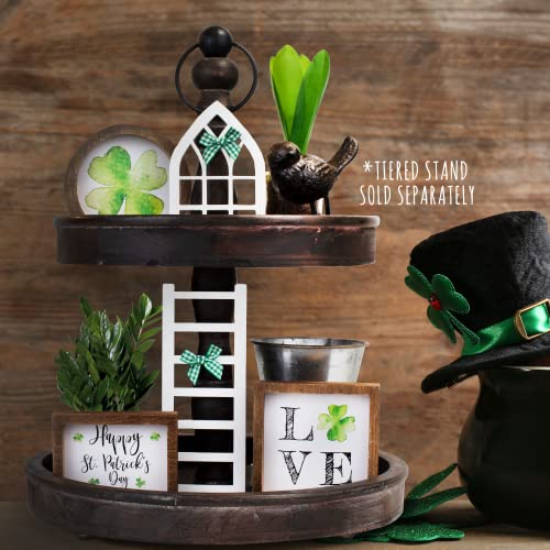 The-Ultimate-Farmhouse-Tiered-Tray-Decor-Set-Beautiful-Year-Round-Seasonal-Holiday-Decoration-Bundle-The-Perfect-Valentines-Day-Spring-and-Easter-Centerpiece-Designs-for-Home-Kitchen-Decor The Ultimate Farmhouse Tiered Tray Decor Set Beautiful Year Round Seasonal Holiday Decoration Bundle The Perfect Valentines Day Spring and Easter Centerpiece Designs for Home Kitchen Decor