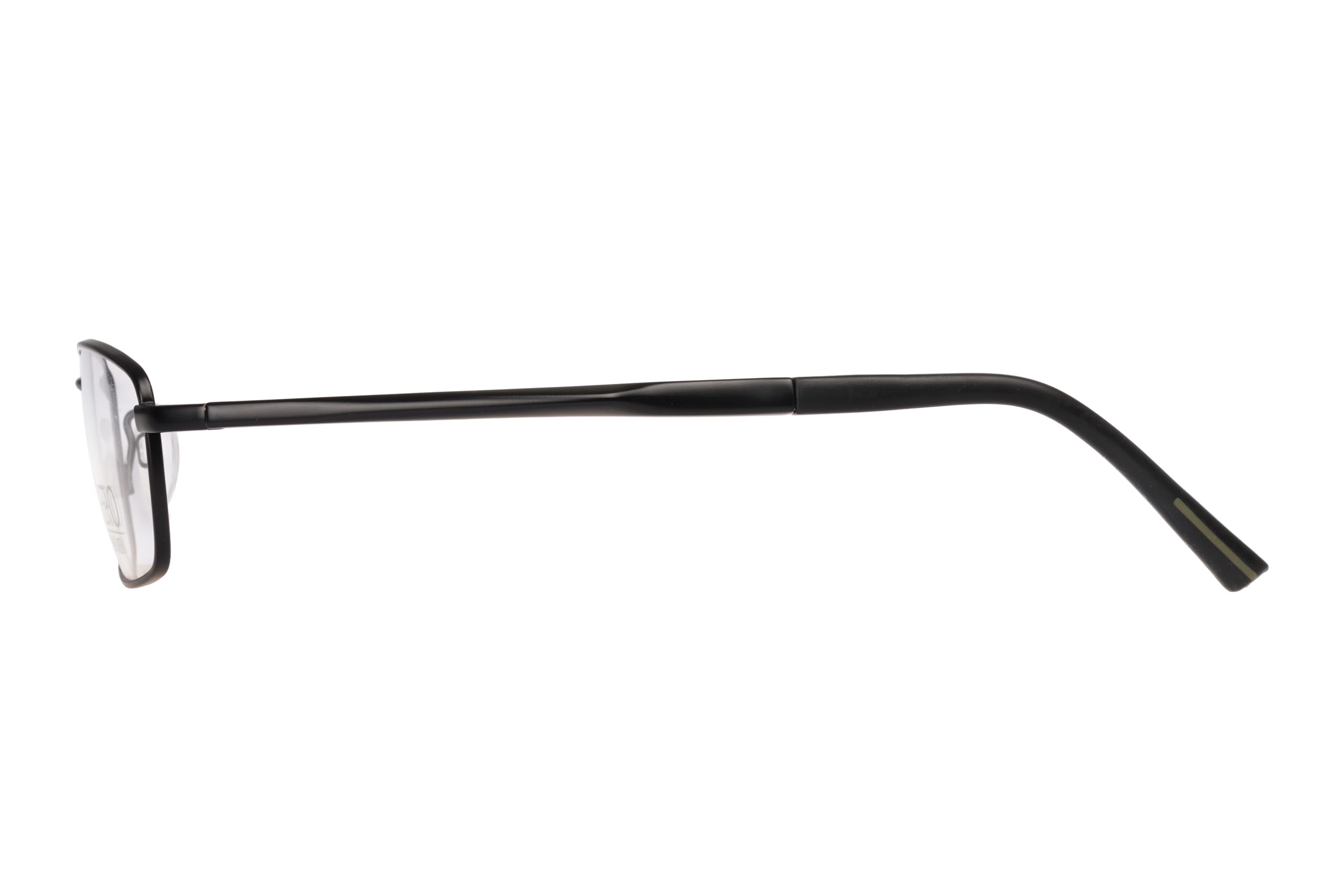 Hero Brille mit Sehstärke für Herren optional mit Sonnenbrillentönung oder Blaulichtfilter, Quadratisch, gefertigt aus Metall (inklusive Brillenetui)