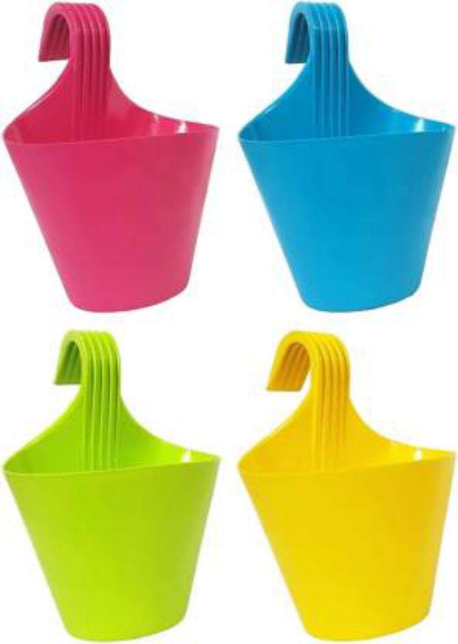 GTB Plastic Hanging pots for Railing fp-04-4 pc 8 INCH Multicolour (B08454R3K9) Amazon Price History, Amazon Price Tracker
