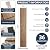 Vigosong Peel and Stick Floor Tile 54 Sq.Ft (36-Pack) - Self-Adhesive Vinyl Plank Flooring, 6" x 36" Wood Look, Waterproof Easy DIY Tiles for Living Room Bedroom Kitchen (Hamiton Brown)