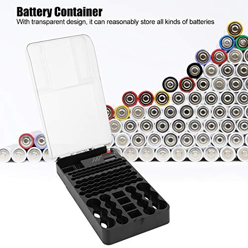 104 Grids Draagbare batterij-organizer Opbergdoos voor batterij Draagtashouder met batterijtester - Image 7