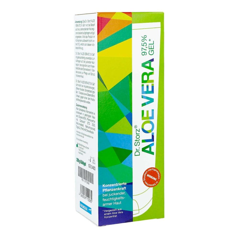 Aloe Vera Gel 97,5% Doktor Storz Tube 200 ml : Amazon.de: Drogerie &  Krperpflege