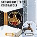 4 Pack Outdoor Faucet Covers for Winter, 6.7