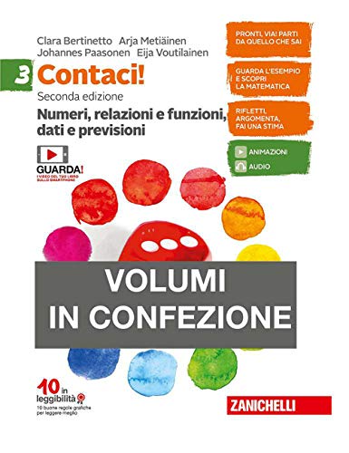 Contaci! Per la Scuola media. Con e-book. Con espansione online. Numeri, relazioni, dati-Misure, spazio e figure (Vol. 3