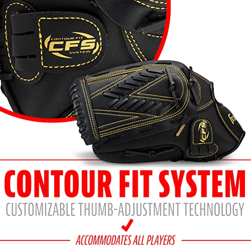 Gant de softball pour gaucher adulte et junior Franklin Field Master 13" - 8