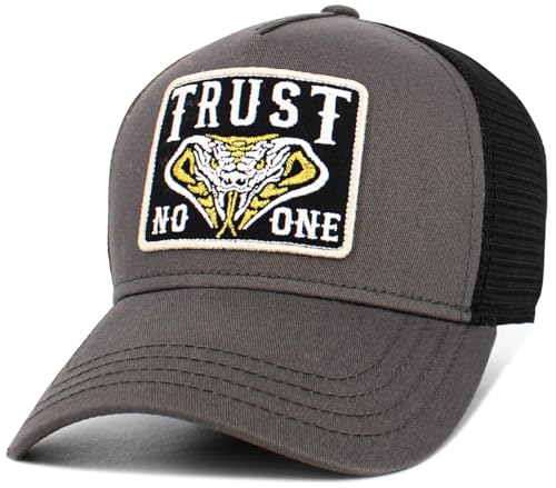 Image of KBETHOS Dad Hat Trust No One Royalty Hustle Vibe Baseball Cap Adjustable Cotton Vintage