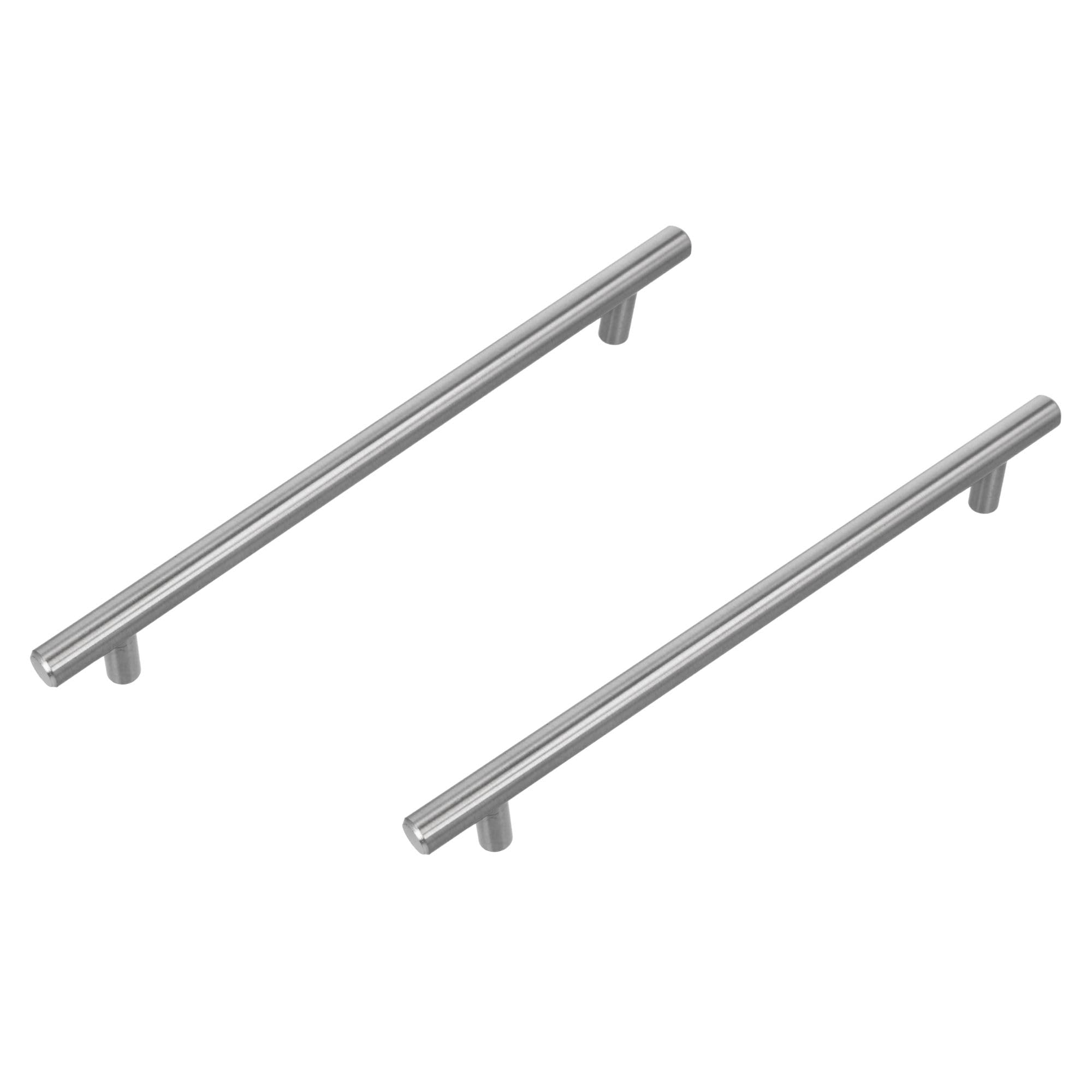 Amig Brushed Nickel - Pack Of 2 Cabinet Handles - 160 Mm - Color - Made Of Steel - For Drawers And Cabinets - Mod. 837