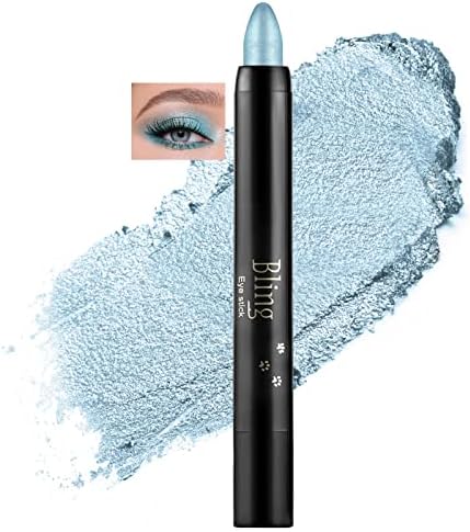 Boobeen Eyeshadow Pencil Crayon Waterproof Eyeshadow Stick Shimmer Cream Eyeshadow Pen Create Glitter Eye Makeup, Easy to Use