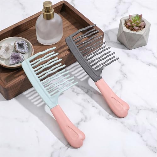 Peine de Dientes Anchos para Cabello Rizado 2 Pzs miniatura 6