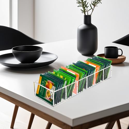 Tasybox Acrylic Tea Bag Organizer
