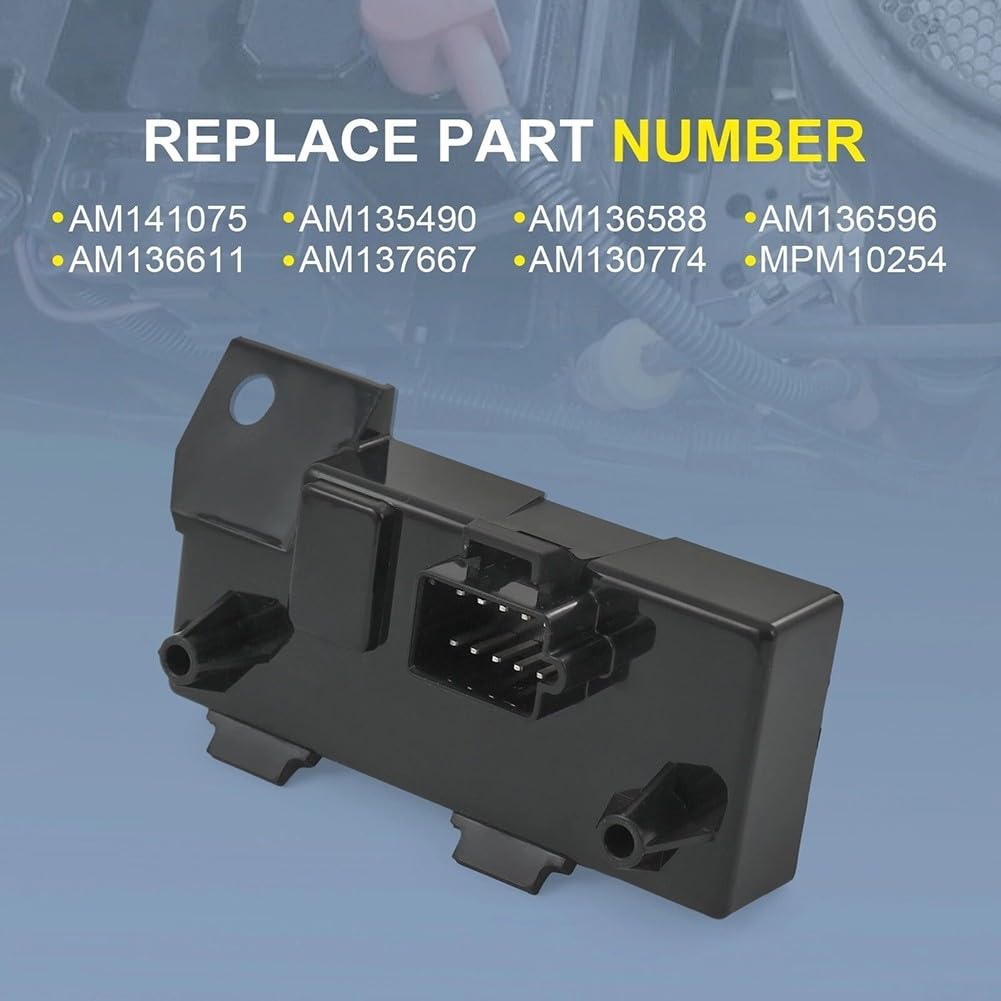 Steuergerät AM137667 Elektrische Steuereinheit für X500 X540 Gartentraktoren für relais Schwarz