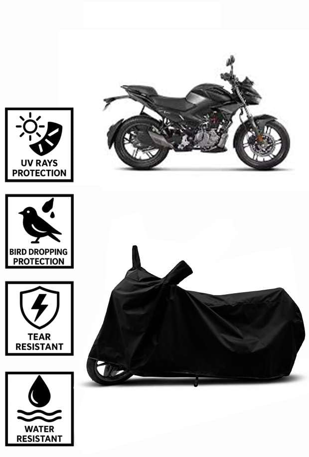 Image of Heavy Duty Waterproof Scooty & Bike Cover for Hero Xtreme 125r - UV Resistant, Dustproof & Rain Protection, All-Weather Outdoor Cover for Bikes & Scooty with Buckle Straps