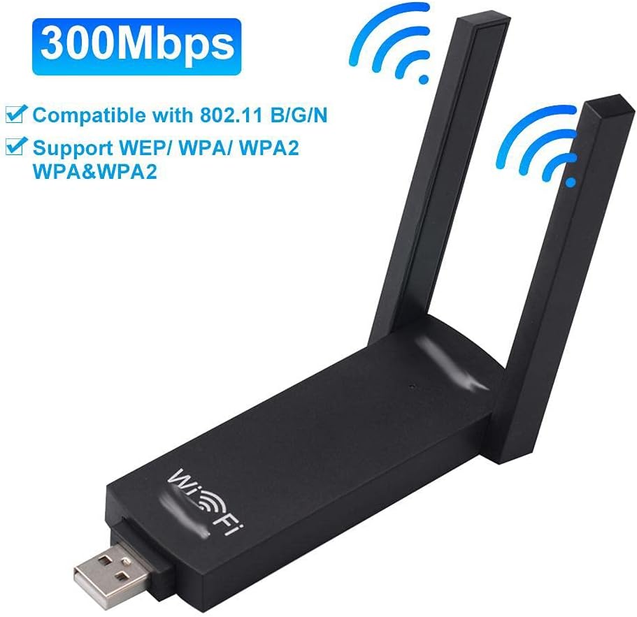 Router's Repeater 300Mbps Signal Amplifier Antenna BoosterWiFi Range Extender
