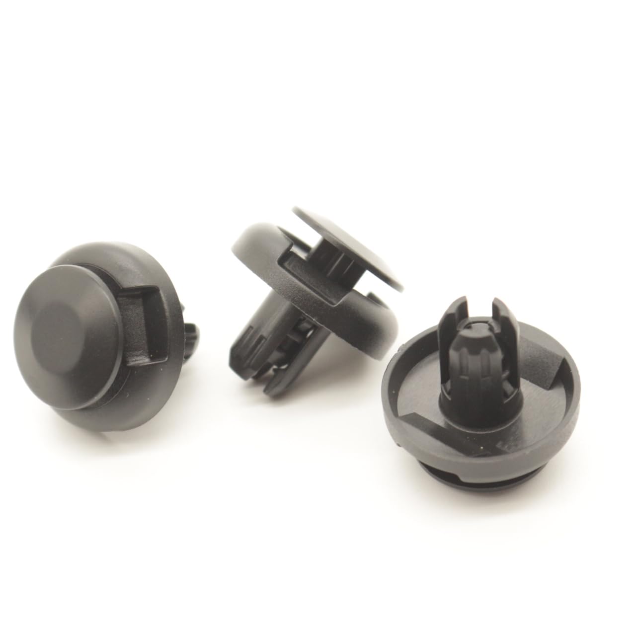 12 Pcs Fender Liner Retainer Clip Nylon Black Head 20mm Hole 8mm Stem 11mm for Acura for Honda for Buick for Cadillac for Chevrolet for GMC for Oldsmobile for Pontiac 91512SX0003 11519949