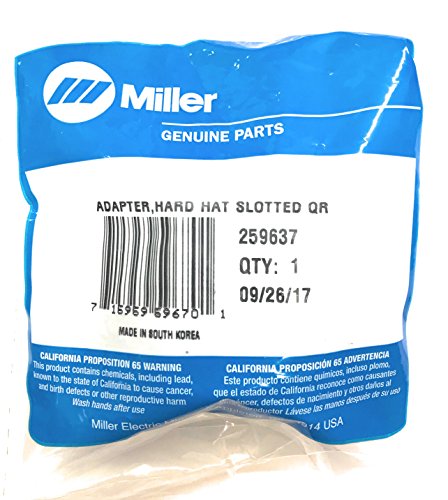 Image of Miller 259637 Hard Hat Adapter, Slotted, Complete Kit