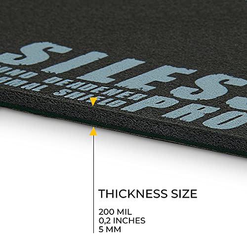 Siless Linerpro 2In1 200 Mil (5Mm) 36 Sqft Car Sound Deadening & Heat Insulation Closed Cell Foam - Pe Foam Sound Deadener #TOP2
