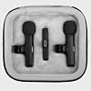 GEEKRIA for Creators Hard Shell Wireless Mic Case, Wireless Lavalier Microphones Case Compatible with PQRQP, BOYA, MAYBESTA, Mini Mic Pro, Leettus, JUDKIOM, Bulatry, Caiord (Grey) #5