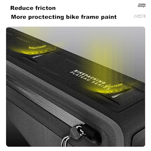 Rhinowalk Bike Triangle Frame Bag Waterproof IPX4 Slim Fit Cycling Storage Pouch for MTB & Road Bikes (Size 2.6L) by Rhinowalk - Image 5
