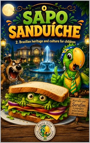 O SAPO SANDUÍCHE: Learn Portuguese for kids Brazilian edition (Eu Vi um Sapo) (Portuguese Edition)