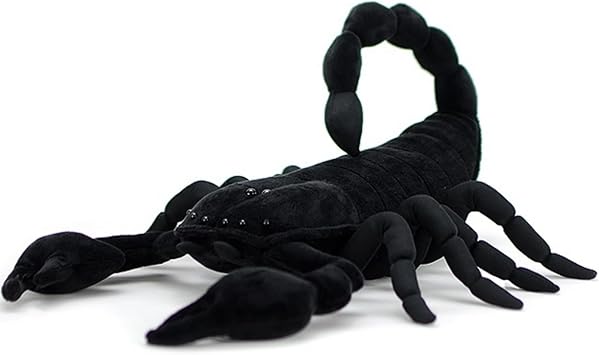 lilizzhoumax Emperor Scorpion Stuffed Animal,Realistic Scorpion Plush,Super Soft Plush, Figure Toy,Girl Toys,Gift for Kids,Home Decor