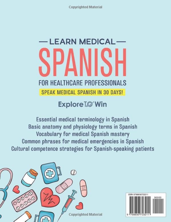 Miniatura 2 de Learn Medical Spanish For Healthcare Professionals 3 Books in 1 Speak Medical Spanish in 30 Days!