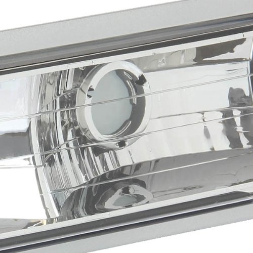 Chrome Housing Front Bumper Light Lamps Compatible With Chevy Gmc C/K 1500 2500 3500 Suburban 88-98 #TOP5