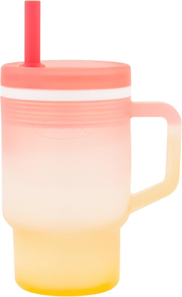 My 1st Tumbler 9 Oz Silicone Sippy Cup, Sunset Kiss
