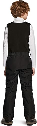Miniatura 3 de TSLA - Overol con peto invernal para bebés, niñas y niños pequeños, para nieve, snowboard y esquí, de tela antidesgarro Ripstop, impermeable con