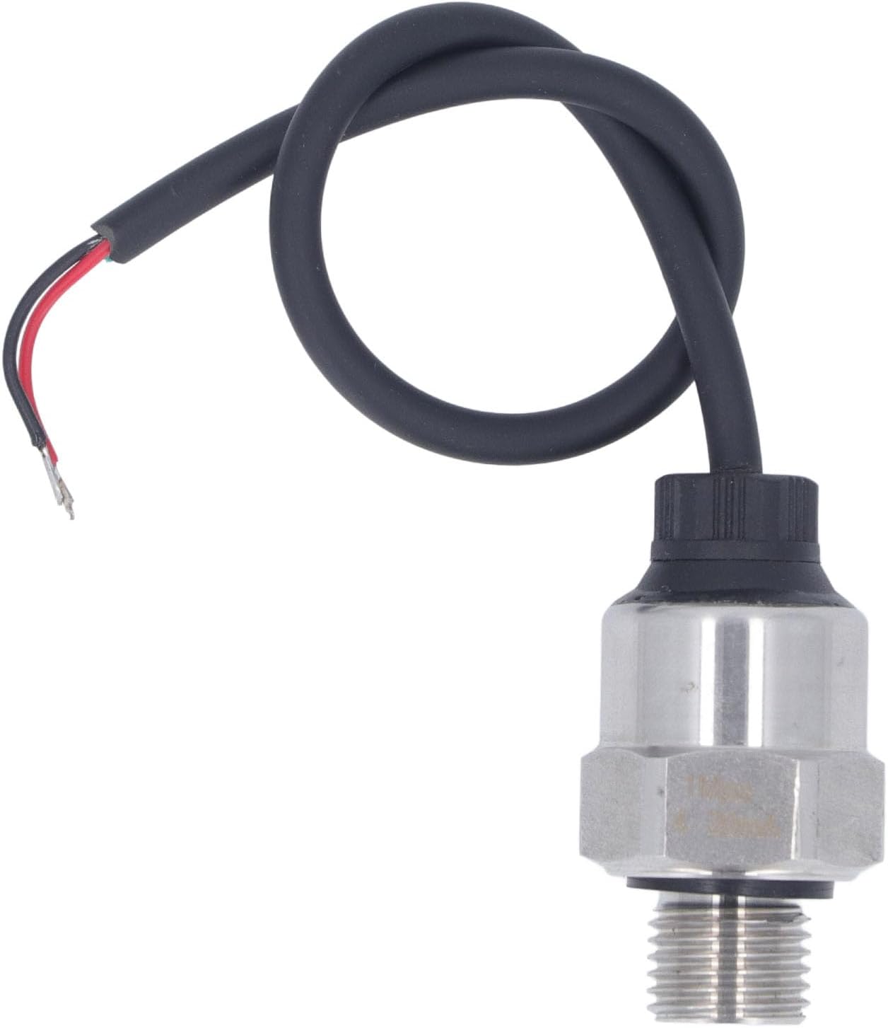 Pressure Transmitter G1/4 4-20mA Output Transducer Sender Sensor Oil Fuel 10-30V Ceramic Stainless Steel Easy Install Small Size Light Weight Wide Application Home Applian