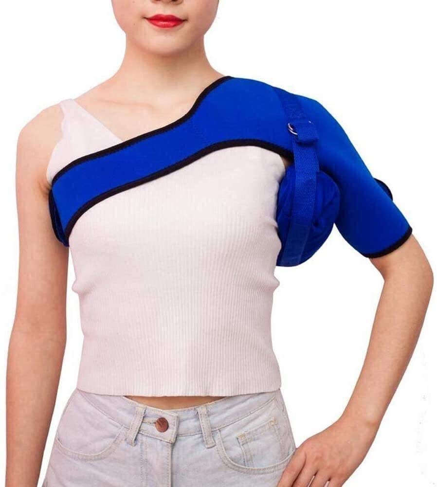 Soportes para el Hombro, Soporte para el Manguito rotador de la Eslinga del Brazo para Hombres y Mujeres Manga de compresión del Hombro con Almohadilla de presión Ideal para la articulación
