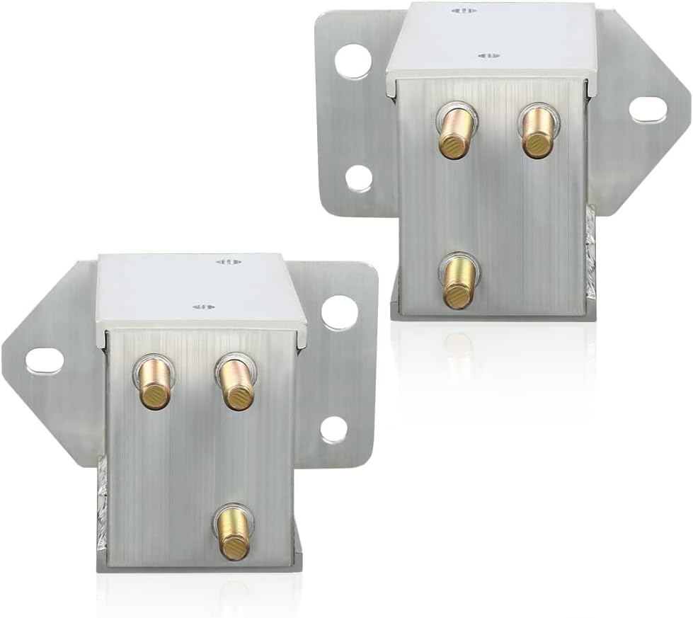 G-PLUS Bumper Bracket Set of 2 Front Left & Right Side Compatible with 2005-2015 Toyota Tacoma 5202504010, 5202604010