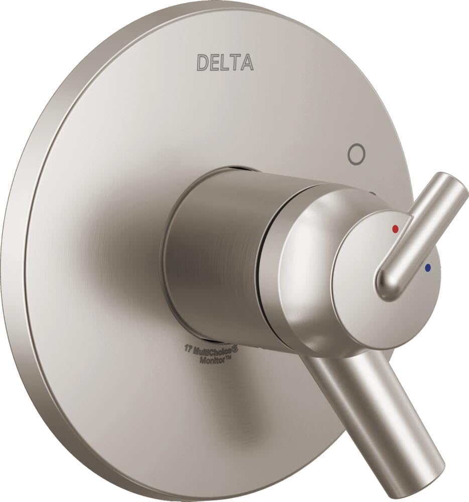 Delta Faucet T17T059 Trinsic Tempassure 17T Series Valve Trim, Chrome 7.00 x 7.00 x 3.00 inches