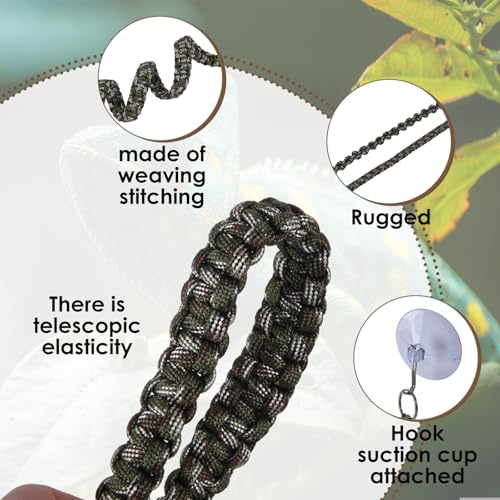 Acessórios de gaiola camaleão, acessórios camaleão, acessórios de escalada de dragão barbudo, use fe